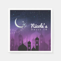 Nuits Arabes Marocaine Violet clair de lune