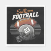 Serviette En Papier Number Helmet (Devant)