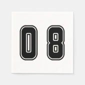 Serviette En Papier numéro 08 (Devant)