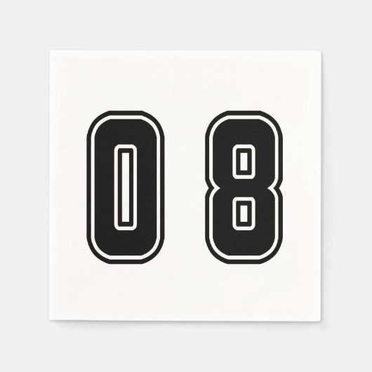 Serviette En Papier numéro 08 (Devant)