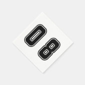 Serviette En Papier numéro 08 (Coin)