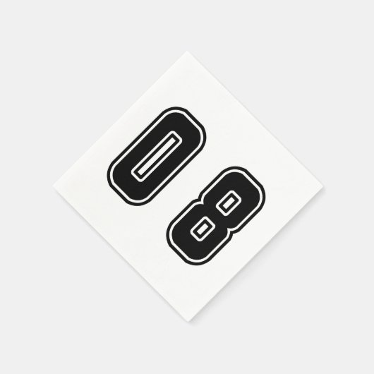 Serviette En Papier numéro 08 (Coin)