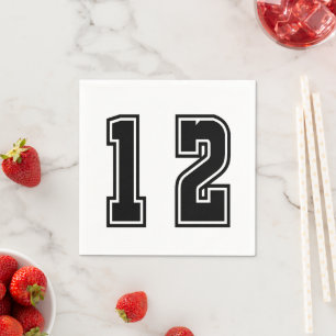 Serviette En Papier Numéro 12