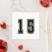 Serviette En Papier Numéro 15 (En situation)