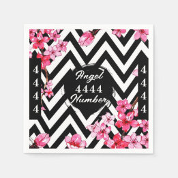 Serviette En Papier Numéro d'ange "4444"