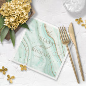Serviette En Papier Numéro de référence du Mariage d'agent Abstrait827