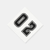 Serviette En Papier numéro deux (Coin)