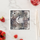 Serviette En Papier Numérologie chanceuse Manifestation Magie Galaxie  (En situation)