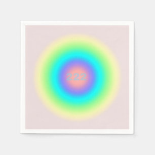 Serviette En Papier Numéros d'ange 222 - Solde et harmonie