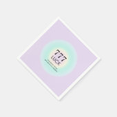 Serviette En Papier Numéros d'ange Numérologie 777 Chuck (Coin)