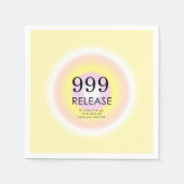 Serviette En Papier Numéros d'anges modernes Numérologie Signification (Devant)