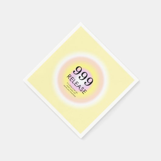 Serviette En Papier Numéros d'anges modernes Numérologie Signification (Coin)