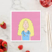 Serviette En Papier Nurse (En situation)