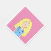 Serviette En Papier Nurse (Coin)
