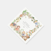 Serviette En Papier Nursery Rhymes Baby Shower Party Paper Napkins (Coin)