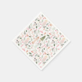 Serviette En Papier Nutcracker aquarelle vacances serviettes (Coin)