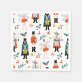 Serviette En Papier Nutcracker Ballet Noël (Devant)