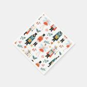 Serviette En Papier Nutcracker Ballet Noël (Coin)