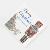 Serviette En Papier Nutcracker et Mice Christmas Party (Coin)