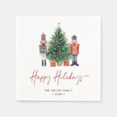 Serviette En Papier Nutcracker Holiday Napkins (Devant)