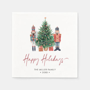 Serviette En Papier Nutcracker Holiday Napkins