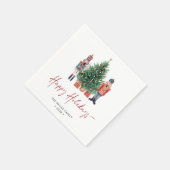 Serviette En Papier Nutcracker Holiday Napkins (Coin)
