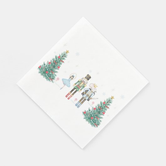Serviette En Papier Nutcracker Napkins Pastel (Coin)
