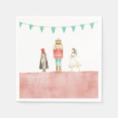 Serviette En Papier Nutcracker Naples de Noël (Devant)
