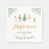 Serviette En Papier Nutcracker Naples sucre Plum Fée Naples (Devant)