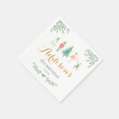 Serviette En Papier Nutcracker Naples sucre Plum Fée Naples (Coin)