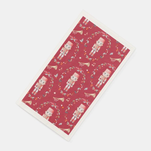 Serviette En Papier Nutcracker Soldier Christmas  (Coin)