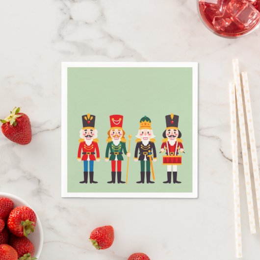 Serviette En Papier Nutcrackers (En situation)