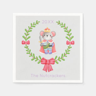 Serviette En Papier Nutcrak Christmas Mouse King