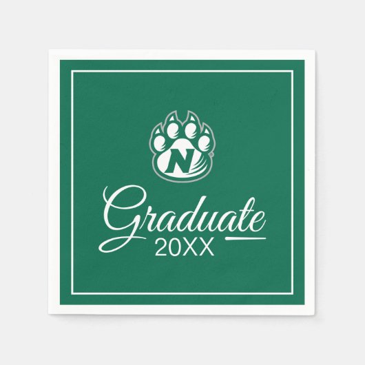 Serviette En Papier NW Missouri State Graduate (Devant)