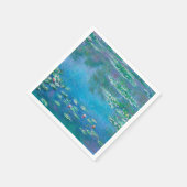 Serviette En Papier Nymphes, Claude Monet (Coin)