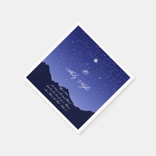 Serviette En Papier O Naples en papier de nuit (Coin)