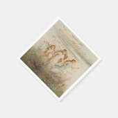 Serviette En Papier O Nuit Sainte avec Angles Papier Napkin (Coin)