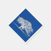 SERVIETTE EN PAPIER OAK TREE (Coin)