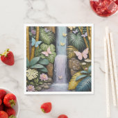 Serviette En Papier Oasis Enchanted Falls (En situation)