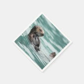 Serviette En Papier Observation de la Loupe de mer (Coin)