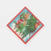 Serviette En Papier Obtenir l'arbre de Noël (Coin)