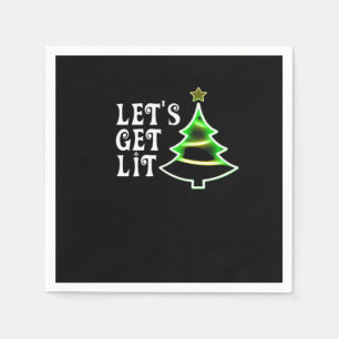 Serviette En Papier Obtenons Lit Design Adult Funny Christmas Essenti