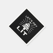 Serviette En Papier Obtenons Lit Essential Funny Classic (Coin)