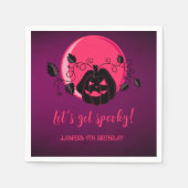 Serviette En Papier Obtenons une Halloween Éffrayante n'importe quel â (Devant)