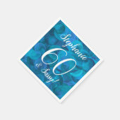Serviette En Papier Ocean Blue 60 et Sassy Birthday Party (Coin)