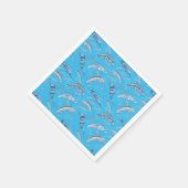 Serviette En Papier Océan Marine Animaux Dolphins Marlins (Coin)