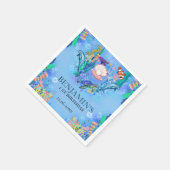 Serviette En Papier Ocean Sea Animaux Wild One fête d'anniversaire (Coin)