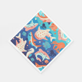 Serviette En Papier Ocean Wonders (Coin)