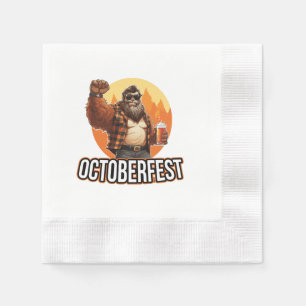 Serviette En Papier Octoberfest Bigfoot