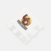 Serviette En Papier Octobrefest Bigfoot  (Coin)